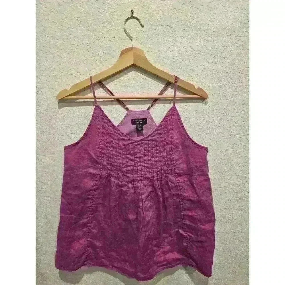 Will smith sleeveless purple top sz Small